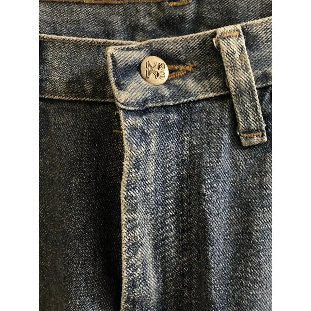 Twenty X Mens 32 x 34 Style 22 Relaxed Fit Faded Straight Leg Denim Blue Jeans